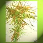 Spring Green and Burnt Oran..