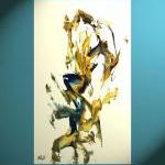 Abstract Expressionism Art..