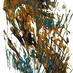 ORIGINAL Abstract 11x17 Painting ,,,, Inside The Mind ,,,, Contemporary Art ,,,, Abstract Expressionism