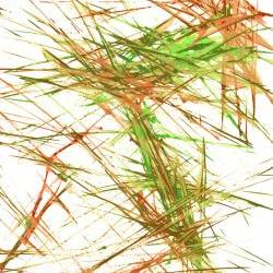 Original Modern Abstract Painting -- Spring green and Burnt Orange Energy -- Contemporary Expressionism ---- 5949.060609 